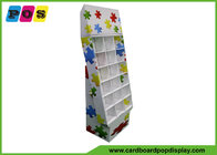 POP Corrugated Cardboard Store Display With Cells For Puzzle Games Promotion FL147