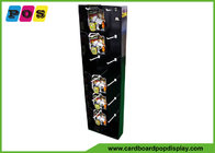 CMYK Full Color Printed Cardboard Retail Display With Plastic Hooks For Toys Promotion SK030