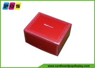 Glossy PP Lamination Counter Display Boxes , Small Cardboard Gift Boxes For Video Brochure BOX036