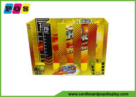 POP Corrugated PDQ Retail Packaging Boxes Vertical Dividers For SKY Balls CDU074