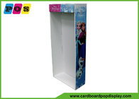 Cardboard POS Promotional Sidekick Display Glossy Lamination With Plastic Pegs SK032
