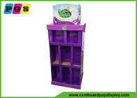 Purple Full Color Printing Cardboard Floor Displays FSDU For Fairy Toys Items FL203