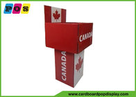Eco Friendly Cardboard Dump Bins For Retail , Free Standing POP Retail Display Bins DB030