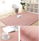 100% Polyester rug carpet Black/Brown/Gray/Red/White Faux rabbit fur carpet for kids room living room bed room