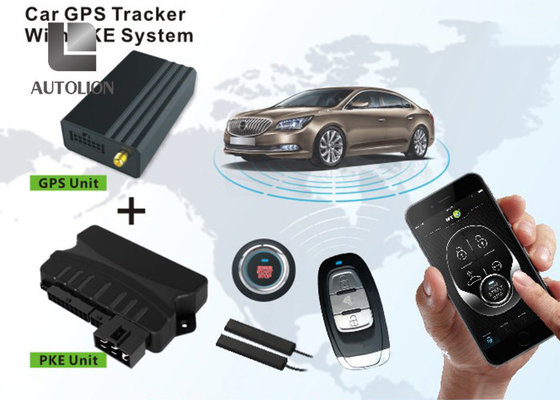 China Passive Keyless Entry PKE Push Button Engine Start / Stop Button Systems With GPS supplier