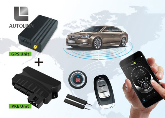 China Smart Remote Start And Keyless Entry System With GPS Fuction , PKE Push Button supplier