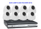 8CH 2.0MP H.265 POE NVR KITS With Dome IP IR Camera supplier