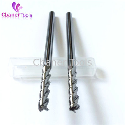 Solid carbide end mills for cutting Aluminum Alloy