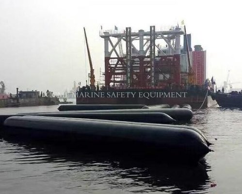 China Ship launching marine inflatable rubber airbag supplier