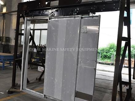 China Marine Hydraulic Watertight Sliding Steel Fire Door supplier