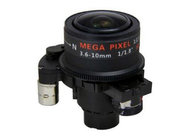 1/1.8" 3.6-10mm Megapixel F1.5 M14 Mount P-IRIS Motorized Zoom IR-Cut Vari-focal Lens for IMX226/IMX172/IMX178/IMX185