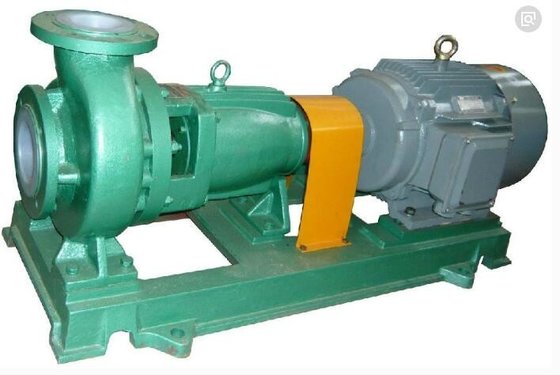 China IHF rubber liner chemical pump supplier
