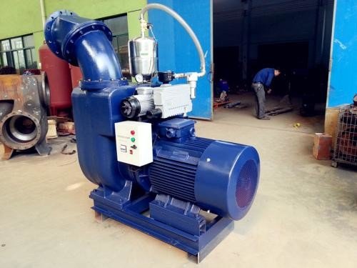 China self-priming centrifugal water pump horizontal self suction sewage pump supplier