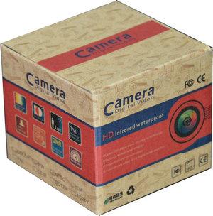 Outdoor Wireless IR CCTV Security Camera 600TVL , COMS Plastic Dome Camera