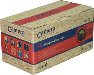 Security IR Waterproof CMOS CCTV Camera , Fixed Lens Mounting Bracket Camera