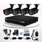 Best Wireless 700TVL CCTV DVR Kit with 4CH IR Waterproof Bullet And Dome Camera Kit DVR