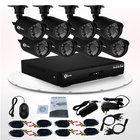 Best 8 Channel CCTV DVR Kit Waterproof CCTV Camera 24 LEDs Home Security Camera Kits