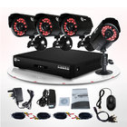 CCTV DVR Video Surveillance System For Home 600TVL IR 4 Camera CCTV KIT for sale