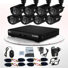 China Video Surveillance Infrared LED CCTV Outdoor Weatherproof 700TVL CCTV Camera DVR Kit distributor