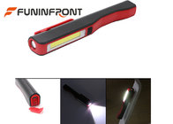 USB Rechargeable COB LED Flashlight Worklight Pen Light with Rotat Magnetic Clip