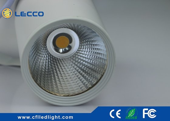 China Die Casting Epistar Led Track Spotlights 10W CRI &gt; 80 Commercial Track Lighting 85 - 265V supplier