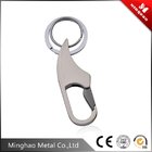 Hot sale Dog teeth shape 67.65*8.47mm hooks clasp for key ring,Nickel and gold