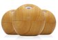 130ml Wood Grain Round Air Humidifier Ultrasonic Quiet Cool Mist Humidifier