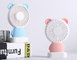 Creative USB Linglong Rabbit/Damo Bear Night Lamp Mini Handheld Fan