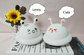 Rechargeable Cute Night Lamps LED Animal Night Light Colorful Silicone Night Light For Kids