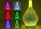 Household 3D Fireworks Glass  Aroma Diffuser Humidifier Machine With Colorful Light