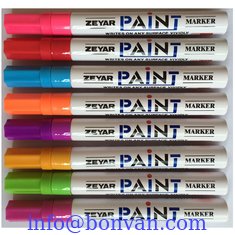 China 8 colors High quality Japanese tip UK ink Aluminum barrel paint marker supplier