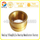 Oilless bearing gold supplier plain bearing ,bronze bushing,flange  bearings