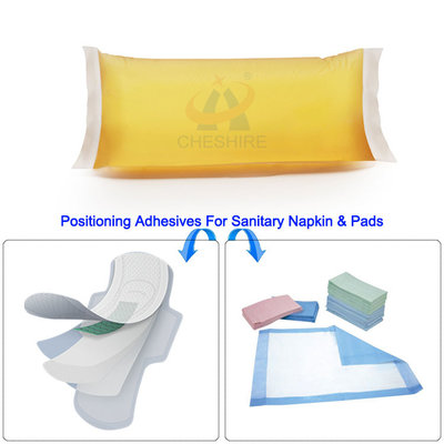 China Hot Melt Adhesive Pillow Package Hot Melt Pressure Sensitive Adhesive Positioning Adhesive For Nursing Pad supplier
