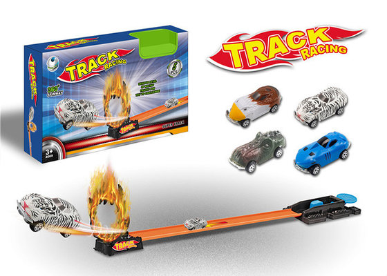 China Hot Wheels Toy Race Car Track Sets With Metal Alloy Racer Animal Style Car supplier