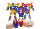Children's Transformer Toys Digital Deformation Robot Watch With Adjustable Time supplier