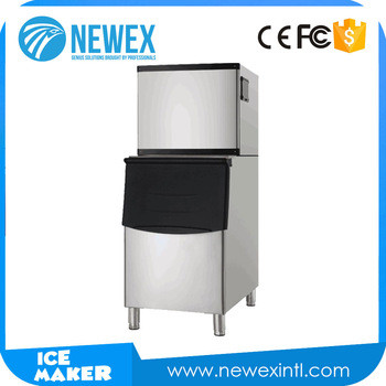 Oem Accept Hotel Free Standing Industrial Ice Cube Making Machine, Fishing Boat Square Ice Maker