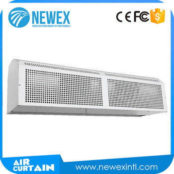 Alibaba China High Pressure Good Blocking Distance Industrial Air Curtain Manufacturer With New Ventilating Duct Design