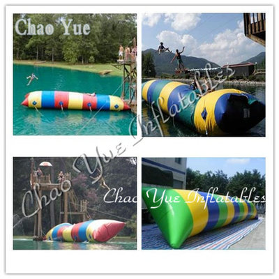Crazy Inflatable Blob Jump Water Toys / Inflatable Water Parks for Ocean or Lake(CY-M2714)