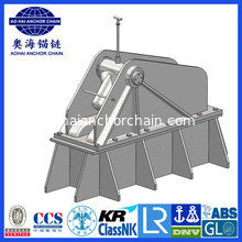 102T OCIMF Chain stopper, OCIMF type chain stopper Deck equipment with BV LR ABS certification