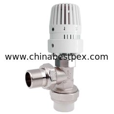 automatic brass temperature control valve elbow with PPR