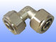 compression brass fitting equal elbow for PEX-AL-PEX