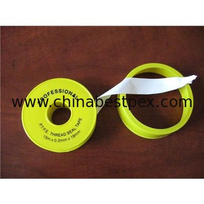 PTFE thread seal tape for brass fitting