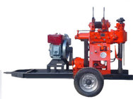 XY-200 Portable Trailer Mounted Rock Borehole Drilling Rig