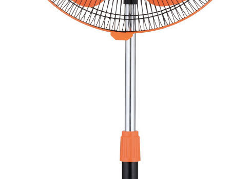 18 inch electric plastic colorful standing fan with holds bases cross base /AC Power Source/ Ventilador De Pie