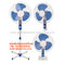 16 inch 3 in 1 electric plastic stand fan with timer setting for office and home appliances/Ventilador/standing fan