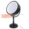 7 inch makeup mirror with LED light/7" portable standing mirror stand mirror