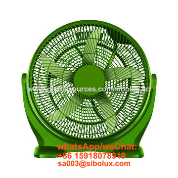 20 inch plastic box fan table fan with 3 speeds for office and home appliances /Ventilador de mesa