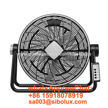 20 inch electric high velocity floor fan with 3 speeds/20" Ventilador de piso de alta velocidad