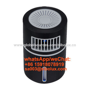 USB mini portable air cooler with evaporative water tank for office and home appliance