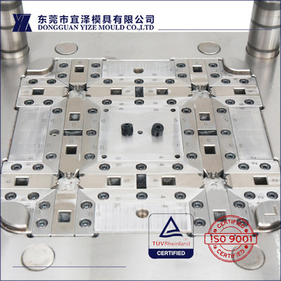high precision plastic injection mold for PBT Engineering Thermoplastics Electronic Connector molding